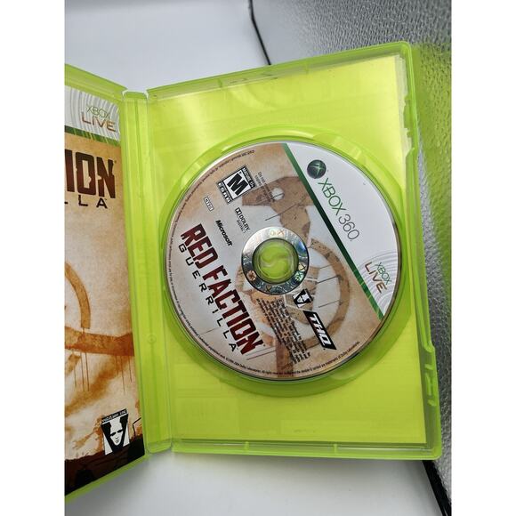Red Faction: Guerrilla (Microsoft Xbox 360) GOOD W/MANUAL! Fast Shipping! - Picture 5 of 7